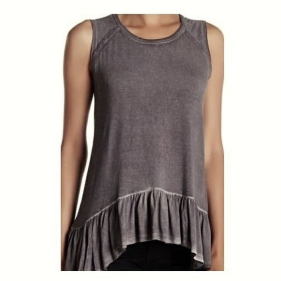 "SOLD" - Dantelle Oil Dye Sleeveless Top – M - Picture 1 of 6